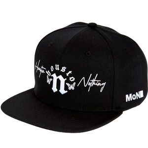 Brand About Nothing, Baseball Cap, Adjustable, Houston, Black, New